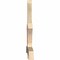 Ekena Millwork Davenport Rough Sawn Timber Gable Bracket, Douglas Fir, 96"W x 52"H x 4"D x 6"F, 13/12 Pitch GBW096X52X0406DAV00RDF - alternate 3